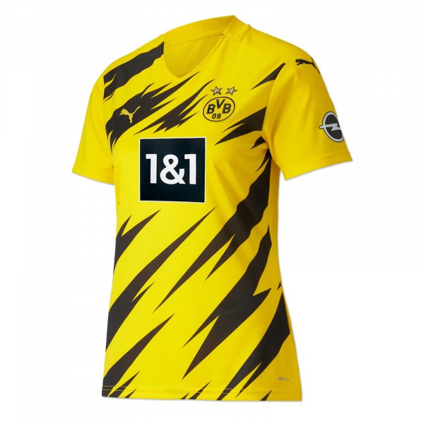 Camiseta Borussia Dortmund Primera Equipación Mujer 2020-2021 Amarillo